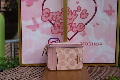 Blush Pink Zip Wallet
