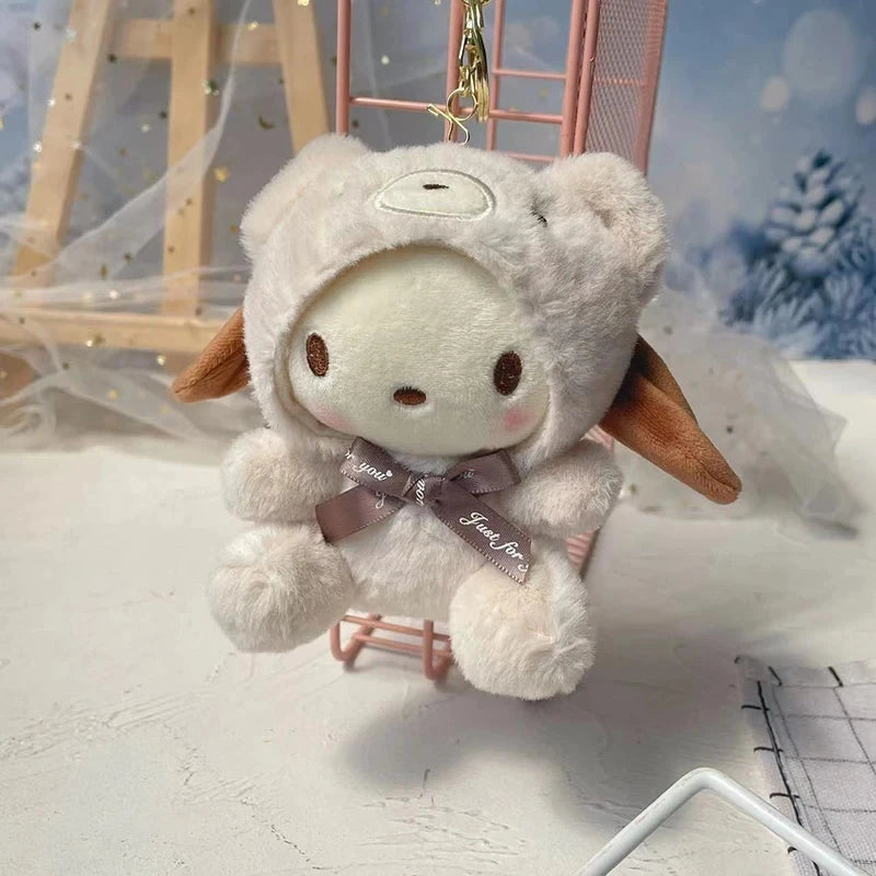 Cute Sanrio Plush Keychain