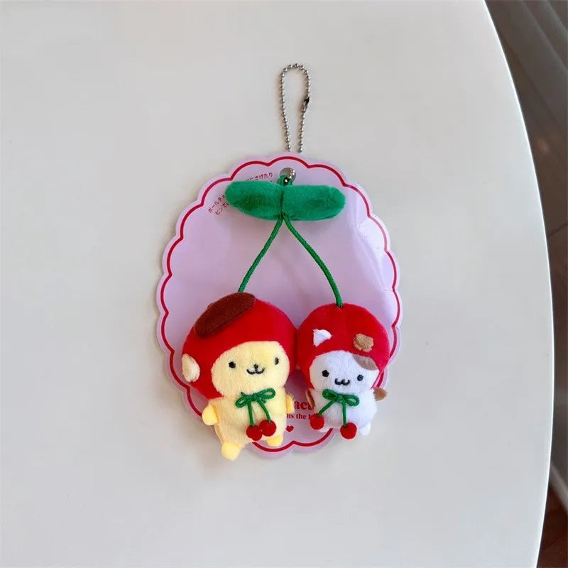 Hello Kitty Cherry Plush Dolls