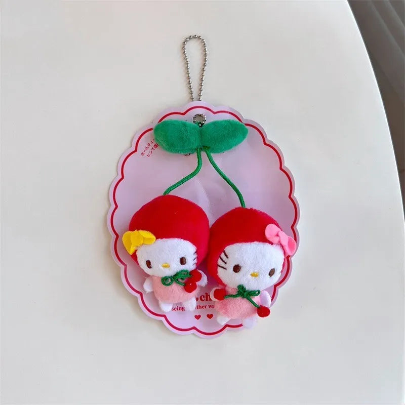 Hello Kitty Cherry Plush Dolls