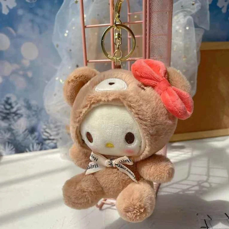 Cute Sanrio Plush Keychain